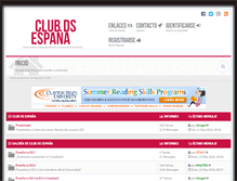 Tablet Screenshot of clubds.com